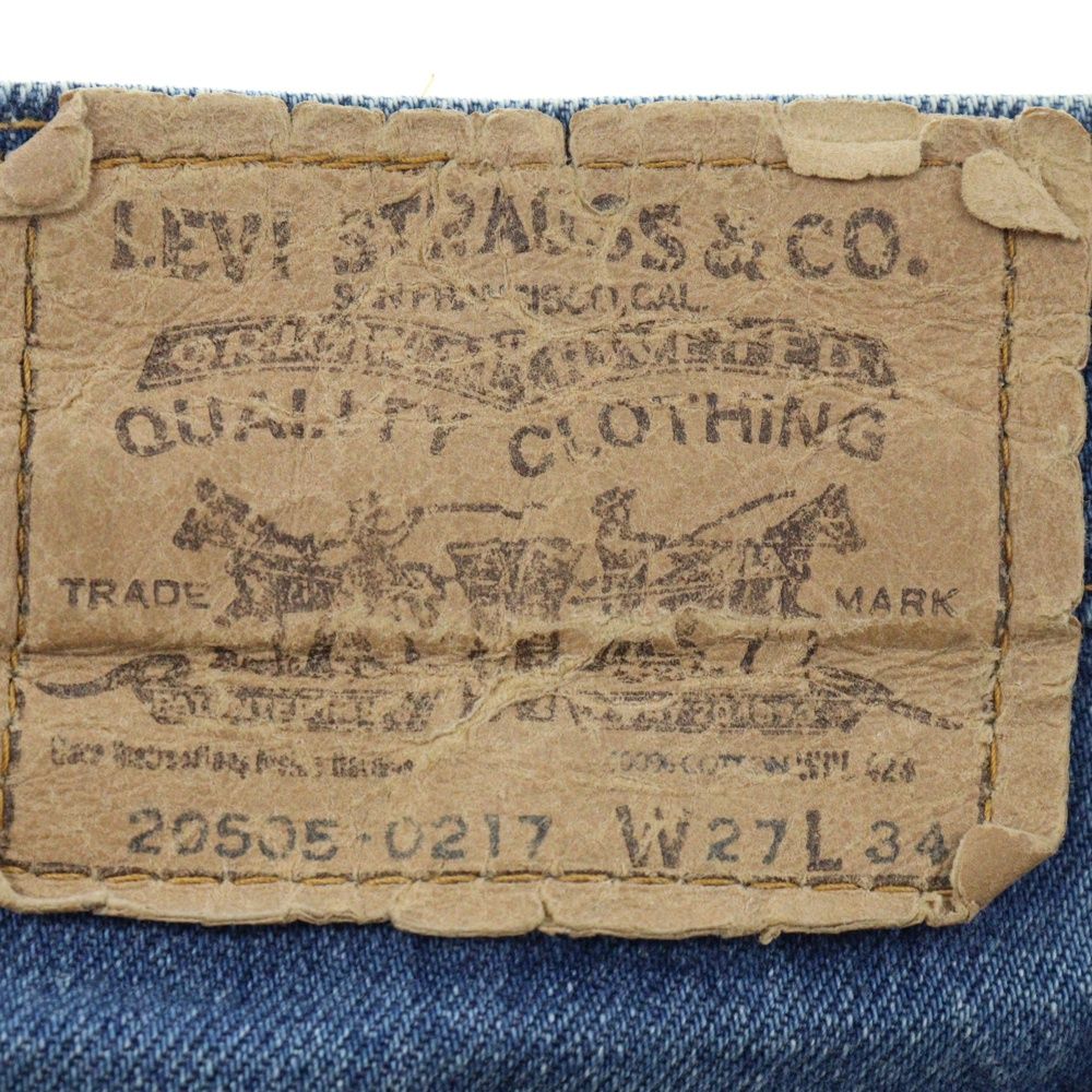 Levi's (リーバイス) 80S VINTAGE 20505-0217 ボタン裏359