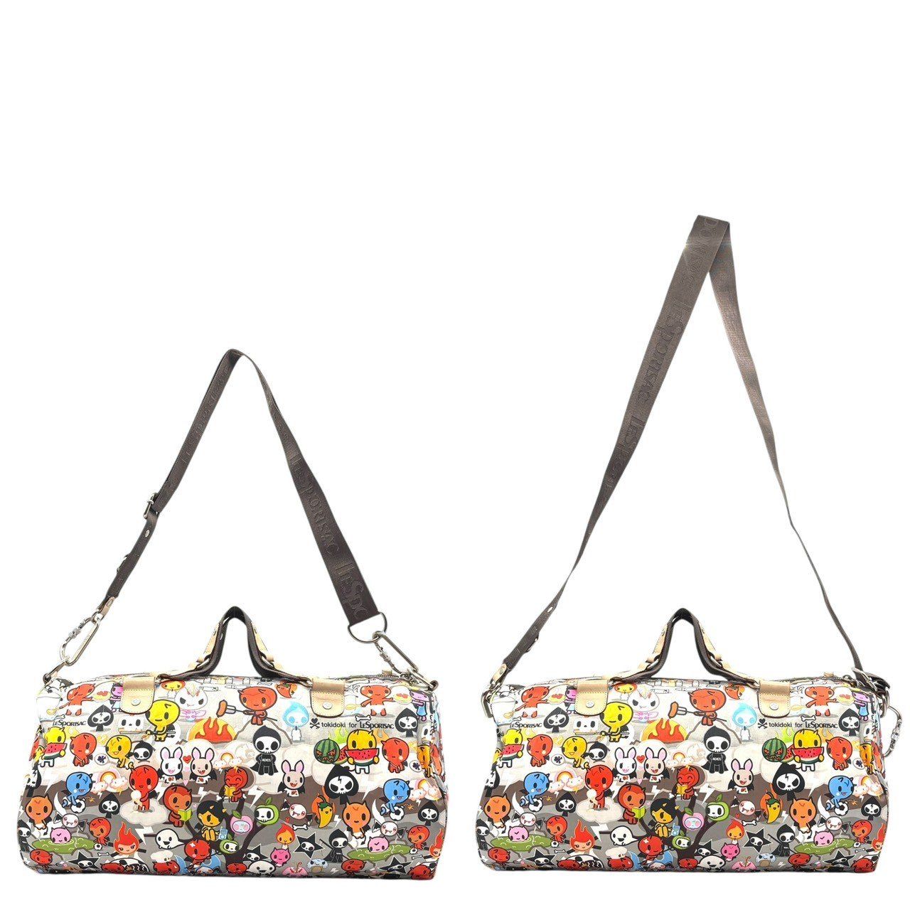 ★【未使用級】 トキドキフォーレスポートサック 2WAYボストンバッグ ポップで差がつく】 LeSportsac×tokidoki レスポートサック