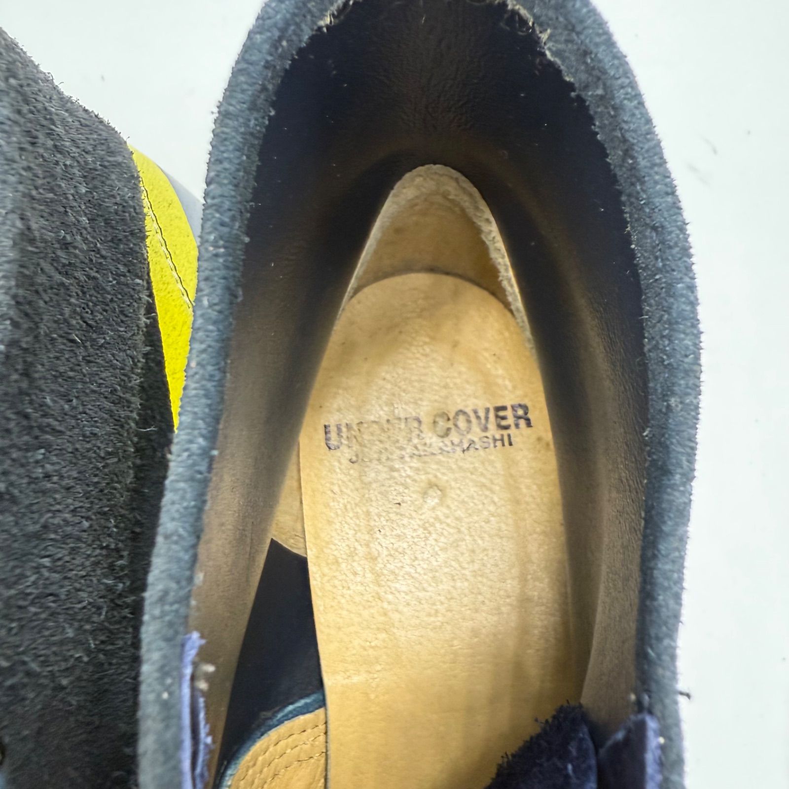 UNDER COVER 1997 archive 97aw LEAF paint boots L 28 アンダー