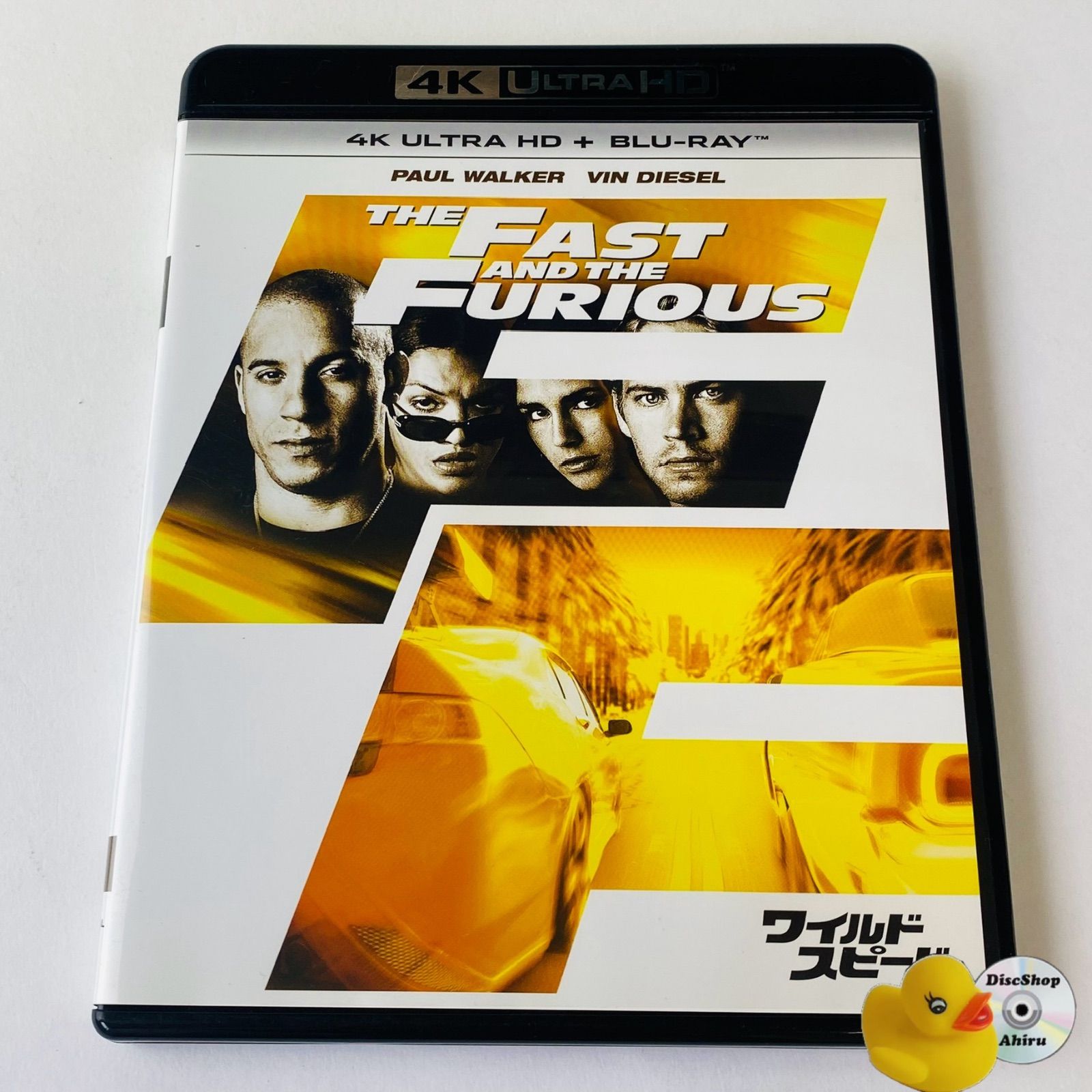 セル版] ワイルド・スピード 4K ULTRA HD+ブルーレイセット('01米)〈2