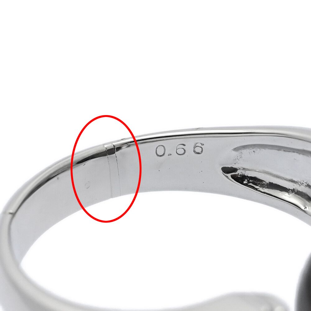 0.66ct|ハートモチーフ･黒蝶真珠|クロチョウ|タヒチパール