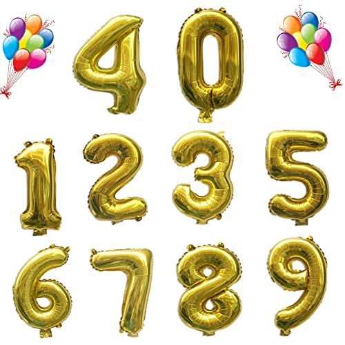 数字バルーン 40インチ 0-9 数字 バルーン 誕生日バルーン ナンバー