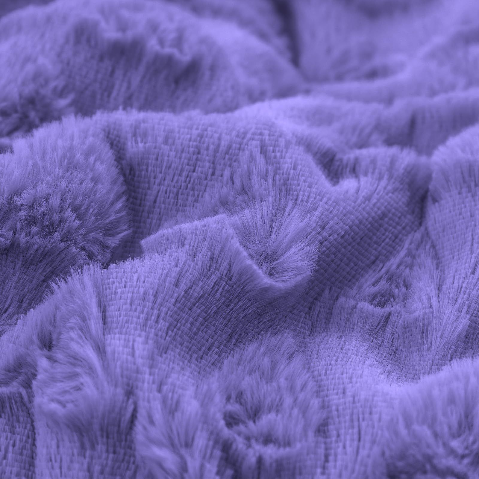 【色: 紫陽花青】毛布 シングル 掛け毛布 発熱二枚合わせ 表サラサラ・裏モコモ
