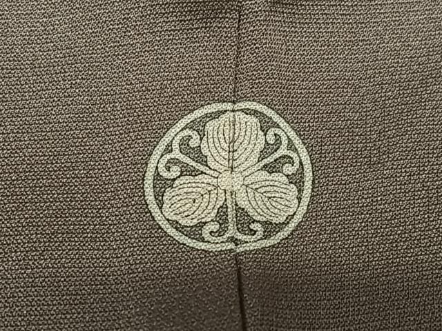 平和屋着物○江戸友禅 小倉貞右 訪問着 駒刺繍 松竹梅花間道 金彩 正絹