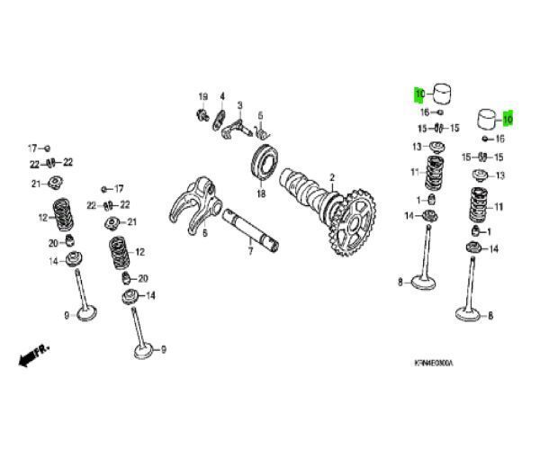 ホンダ 純正 CRF150 リフターバルブ HONDA CRF150 LIFTER VAVLE 未使用 Genuine メーカー純正品 JDM OEM