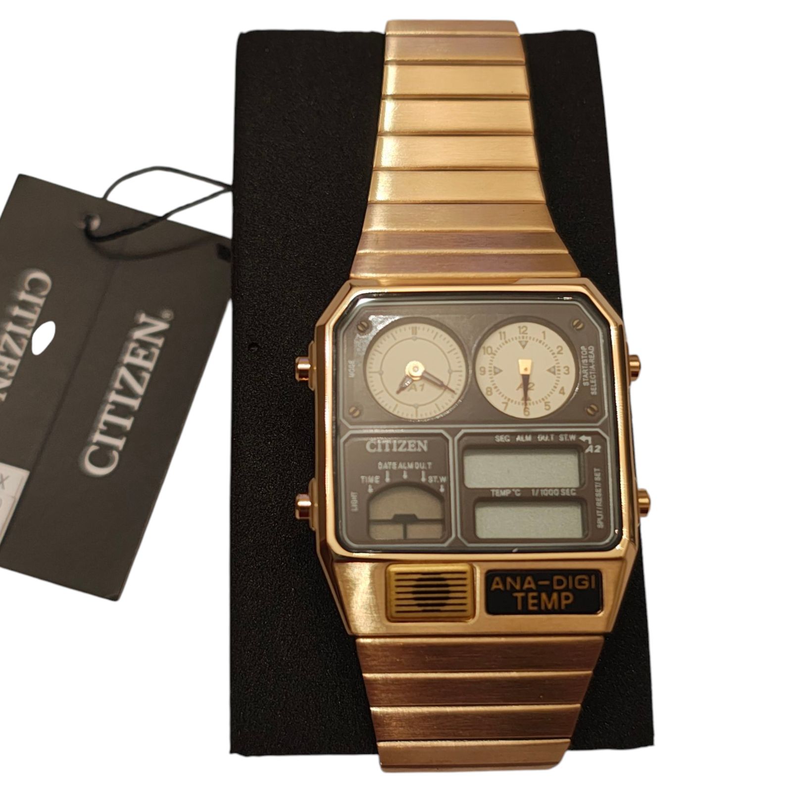 ゴールド アナログ腕時計 CITIZEN（シチズン）の「CITIZEN × BEAMS / 別注『TSUNO CHRONO