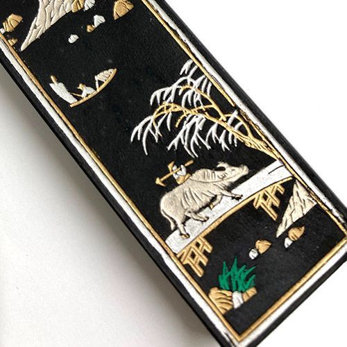 中国書画墨 大好山水 徽州曹素功十一世孫 割引 裕衡氏按易水法 上海墨