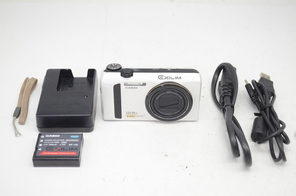 CASIO カシオ EXILIM EX-ZR100 コンパクトデジタルカメラ ホワイト 