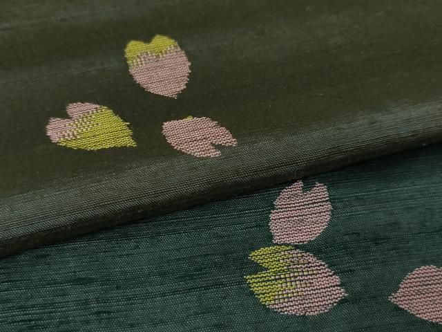 平和屋本店□極上 訪問着 紬地 舞桜 逸品 DZAA5555kh5 - メルカリ