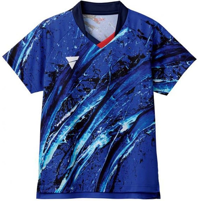 victas ヴィクタス V-OLGS430 タッキュウゲームシャツ 512407-5000 ブルー