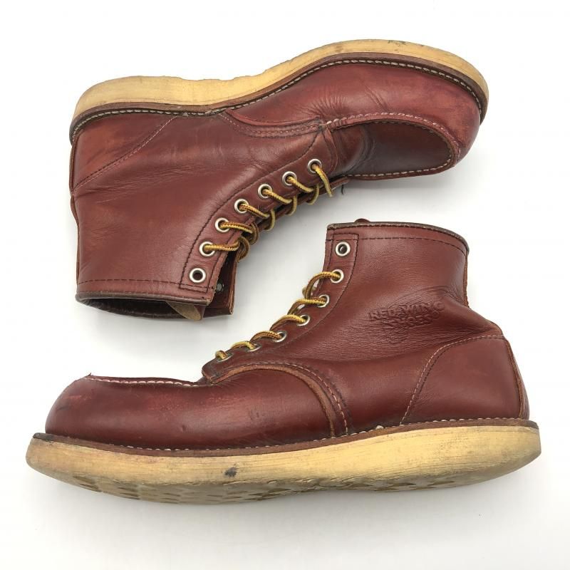 中古】RED WING ブーツ 7 1/2 9106 ブラウン レッドウィング 2006年USA 