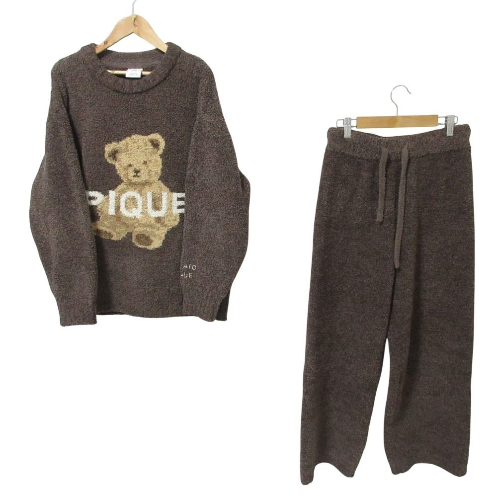 美品 23AW gelato pique ジェラートピケ セットアップ パウダー