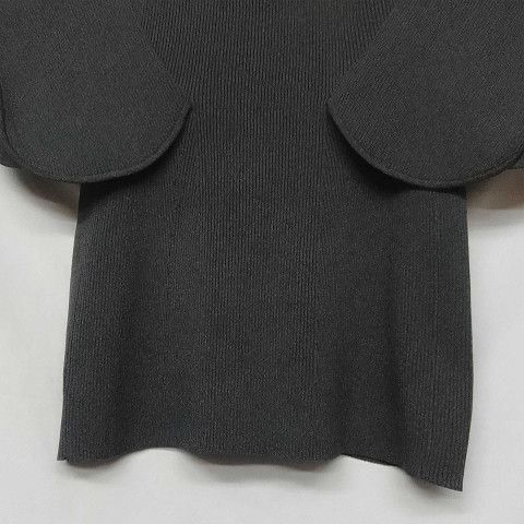 Heve ヘイヴ ペタルニット チャコールグレー F HEVE へイヴ ペタルニット チャコールグレー F □○ - メルカリ