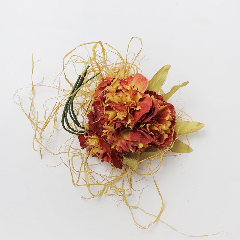 ピンクハウス PINK HOUSE フラワーブーケコサージュ/レッド グリーン