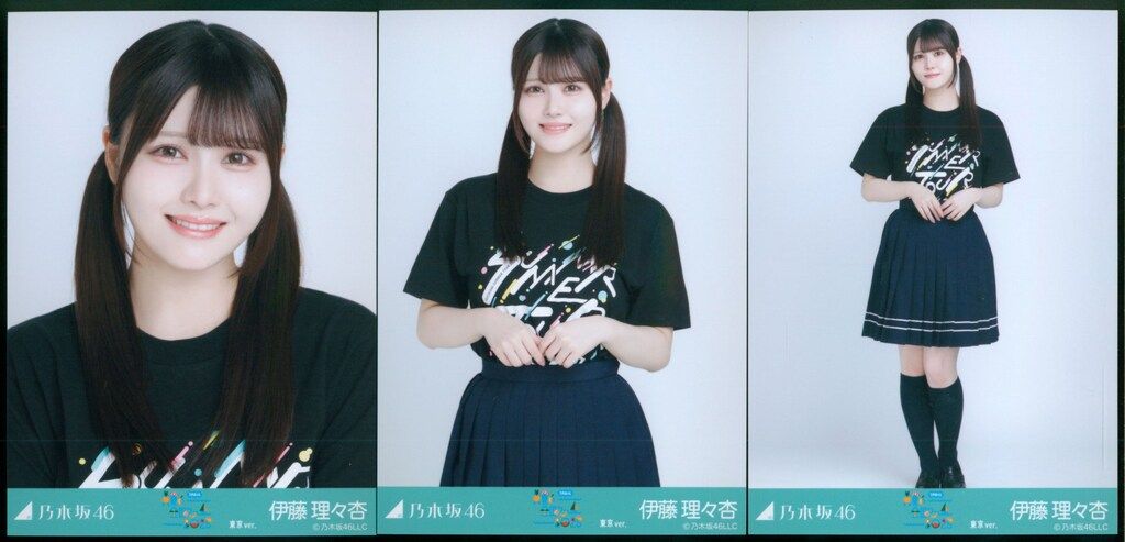乃木坂46伊藤理々杏　モバイル　NOGI A/W 2024　フォトTシャツ　１枚 乃木坂46 OFFICIAL WEB SHOP | 乃木坂46 グッズ通販サイト