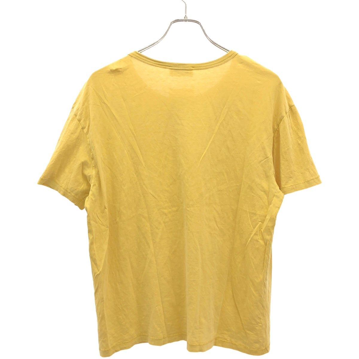 SECOND LAYER セカンドレイヤー プリントTシャツ  イエロー L SECOND LAYER セカンドレイヤー プリントTシャツ イエロー Lの