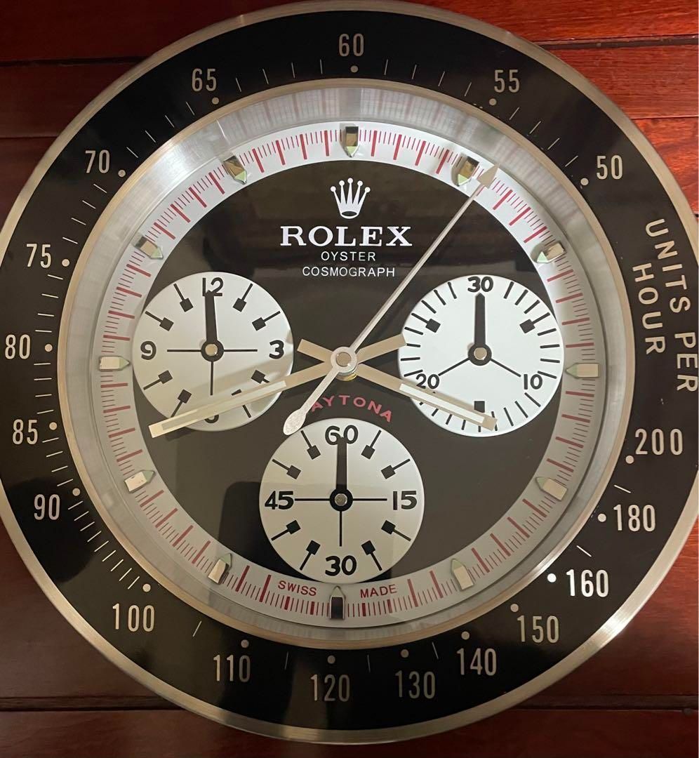 ROLEX 掛け時計 デイトナ型タイプの大型壁掛け時計-WTO輸入1 ROLEX