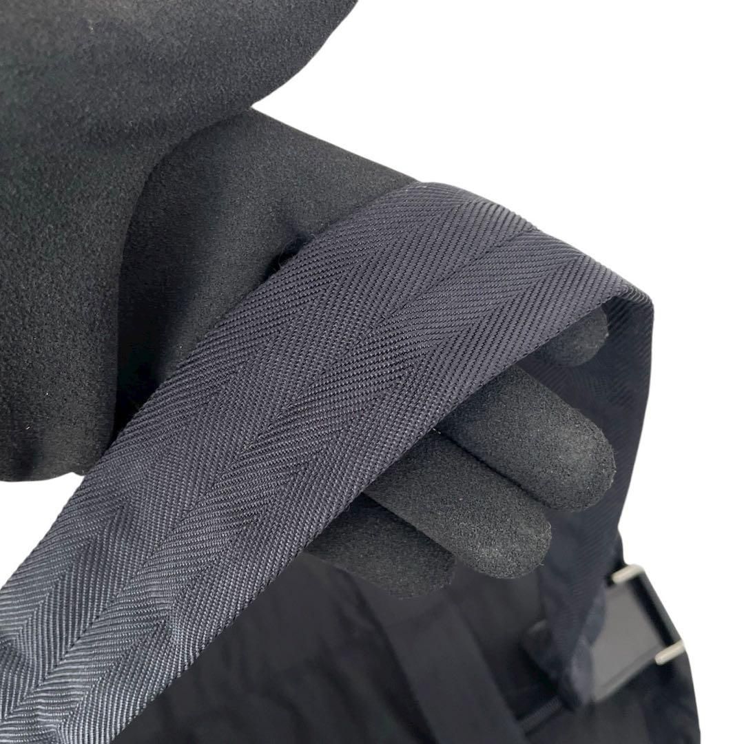 極美品 プラダ 三角ロゴ 三角プレート ナイロン ボストンバッグ 2way