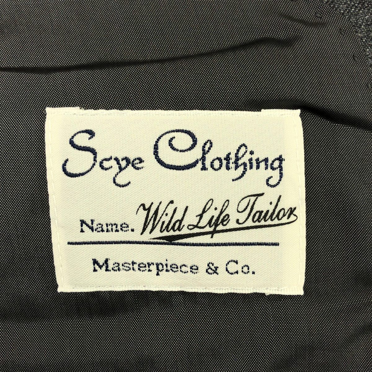 Scye Clothing サイクロージング WILD LIFE TAILOR Adam et Rope 