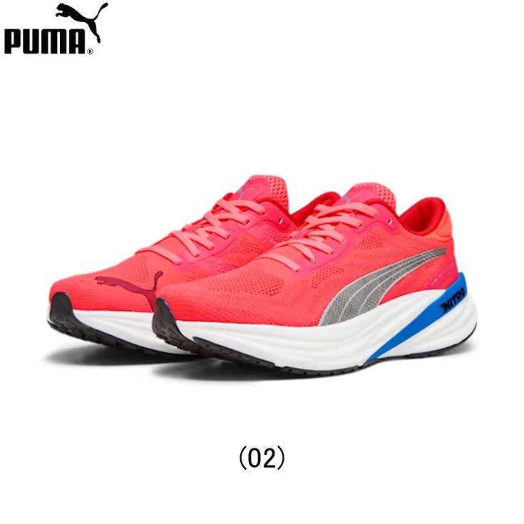 プーマ PUMA マグニファイ ニトロ 2 ランニングシューズ 靴 メンズ 男性陸上・ランニング用品 27.5cm (02)ファイアオーキッド -  メルカリ