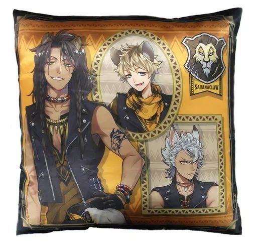 中古】クッション・抱き枕・本体 サバナクロー寮 メガジャンボ 