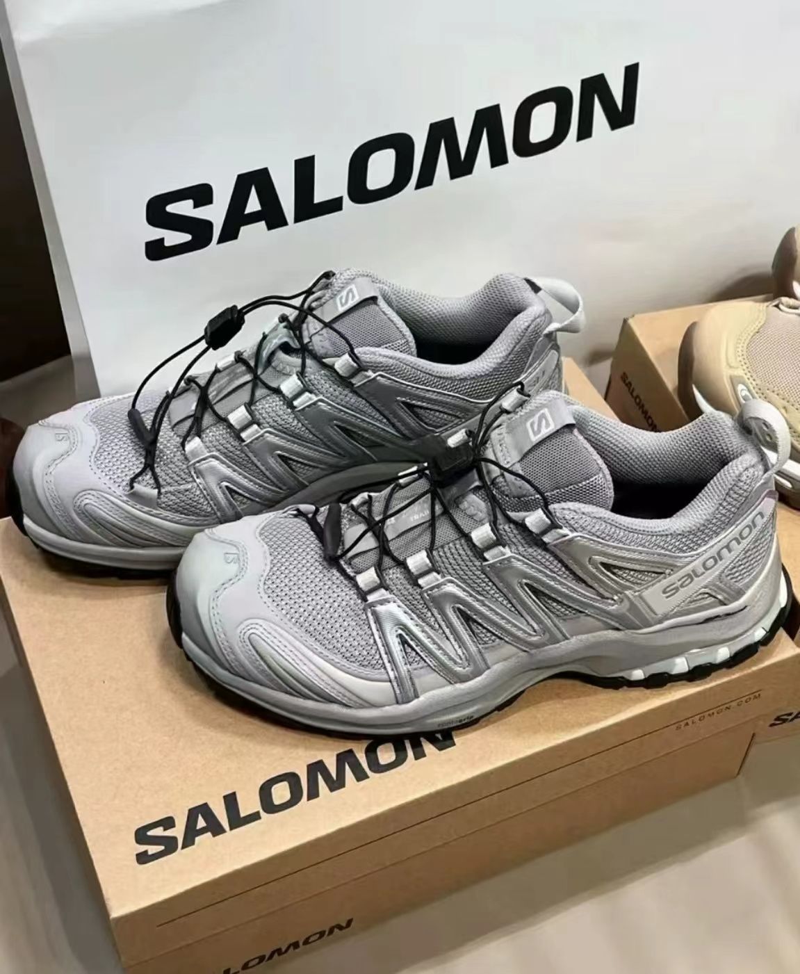 Salomon XA Pro 3D Alloy/Silver サロモン スニーカー