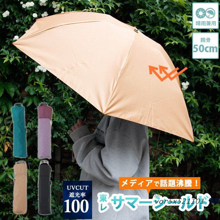 東レ サマーシールド 晴雨兼用折りたたみ傘 27787 BLAO ブラオ UVカット 日傘 紫外線対策 日陰 涼しい オーロラ 母の日 TORAY 遮光 遮熱 コカゲ 100％ 折り畳み vor5x521101