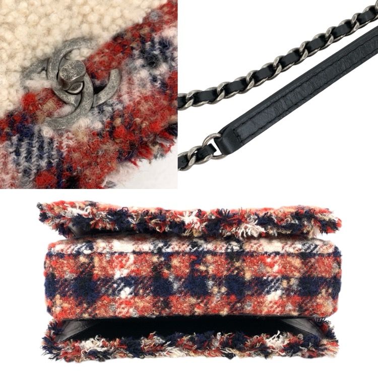 CHANEL シャネル シアリング チェーンショルダー バッグ ターンロック