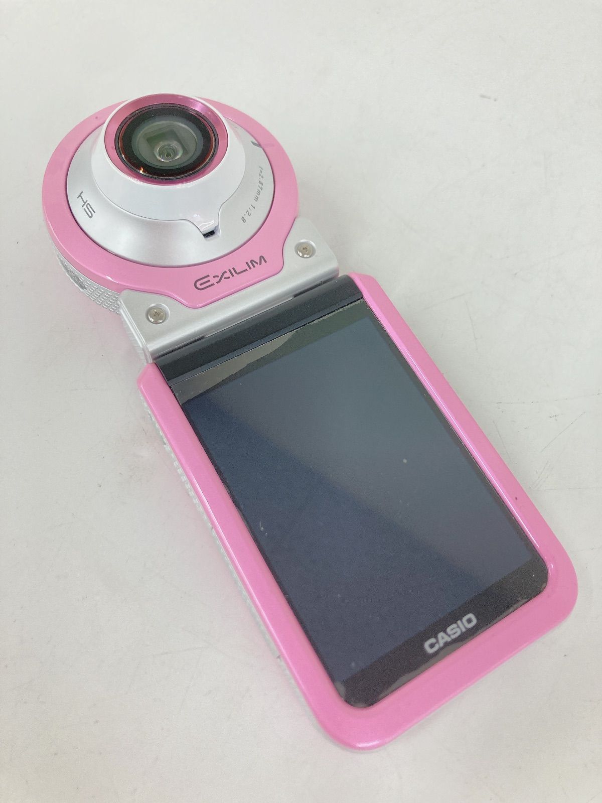 美品 CASIO EXILIM EX-FR100 ピンク デジタルカメラ 通電未確認 