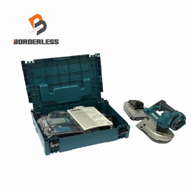 makita マキタ 18V 充電式バンドソー PB183DRGX バッテリ2個 6.0Ah 充電器 ケース付 コメント必読 108076