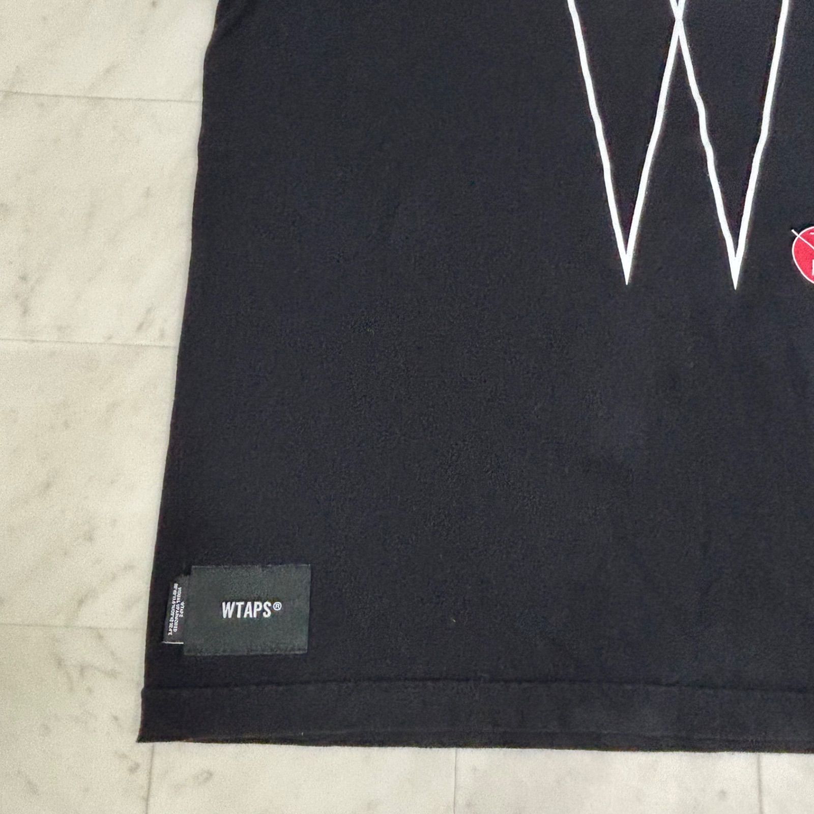 ☆WTAPS ダブルタップス Tシャツ 半袖 ブラック サイズX02 - メルカリ