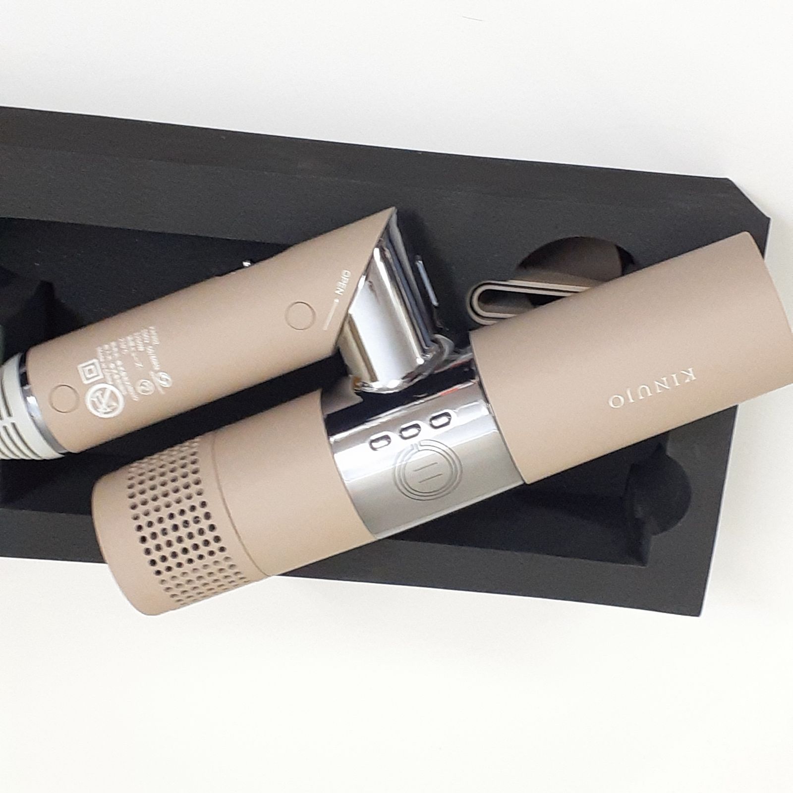 KINUJO kinujo 絹女 ヘアドライヤー KH302 モカ 新品未使用 三沢店】絹女 KINUJO ヘアドライヤー KH302 モカ 中古 状態良好