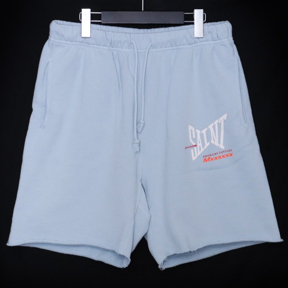 SAINT M×××××× RIBON SAINT SWEAT SHORTS SAINT MICHAEL】SWEAT SHORTS