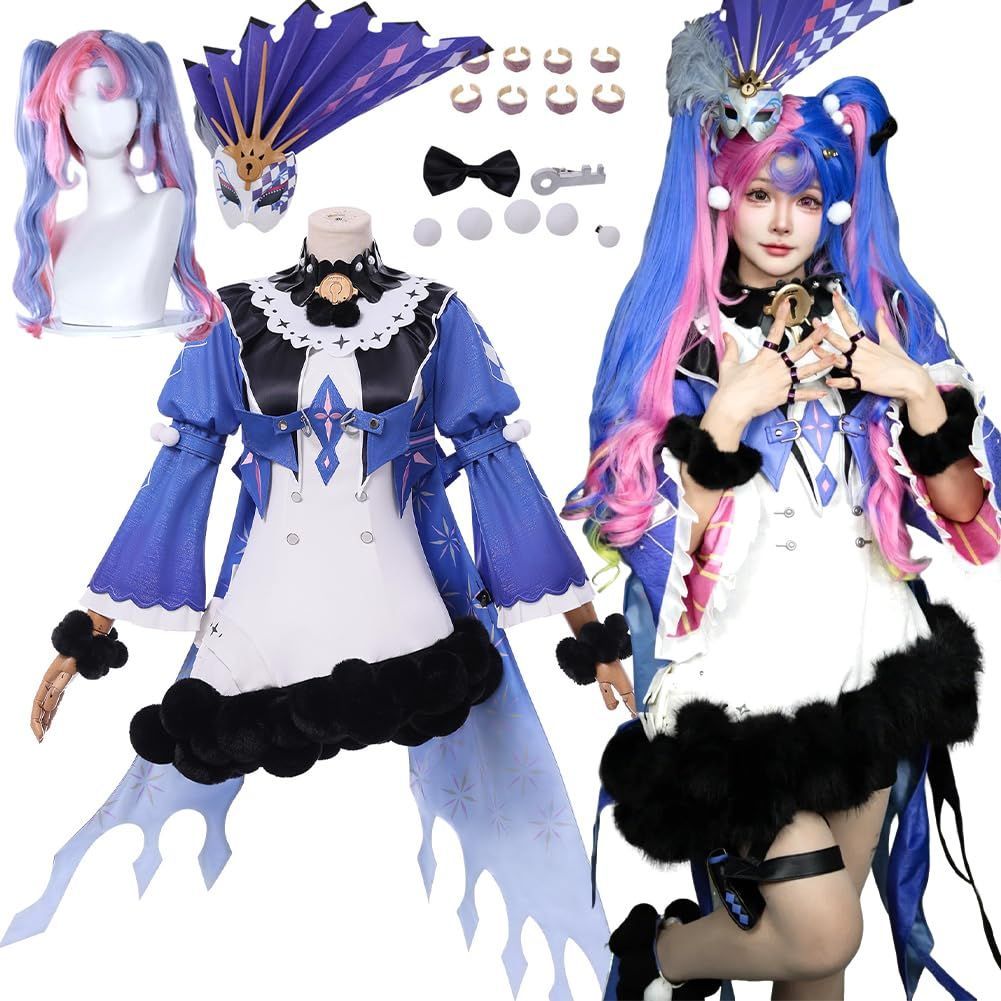 鳴潮 ロココ コスプレ ウィッグ Amazon.co.jp: [Flymcos] 鳴潮ロココ Roccia コスプレ衣装