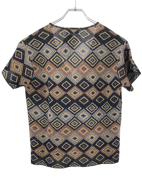DRIES VAN NOTEN ドリスヴァンノッテン ジャガードラメニット