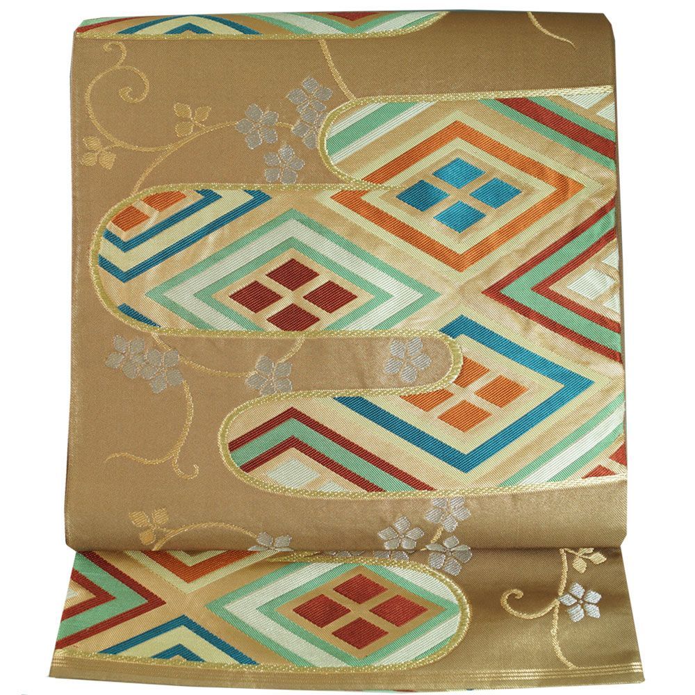 正絹西陣織4通袋帯