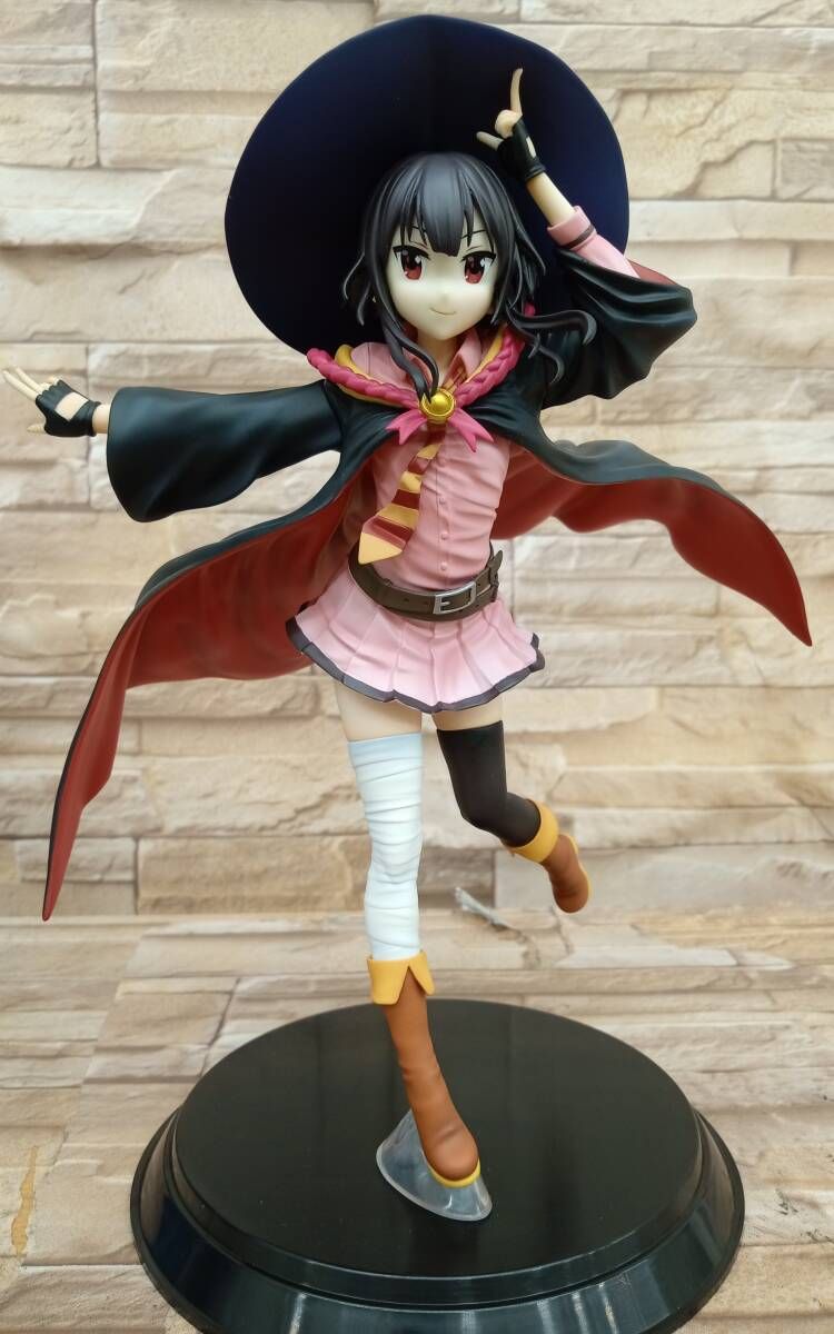 めぐみん 学生服ver. 映画 この素晴らしい世界に祝福を!紅伝説 1/7 完成品 フィギュア キャラアニ キャラアニ 映画 この素晴らしい世界に祝福を！紅伝説 1/7