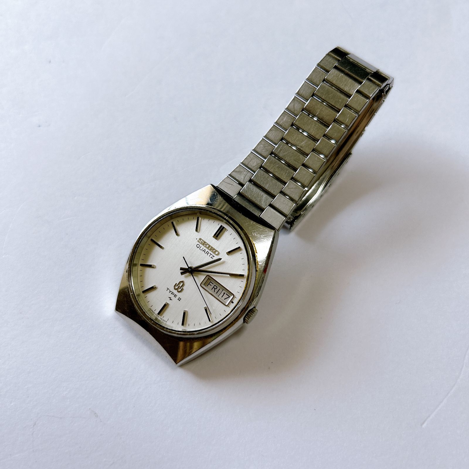 SEIKO クォーツ TYPEⅡ オーバーホールベース品】セイコークォーツタイプⅡ