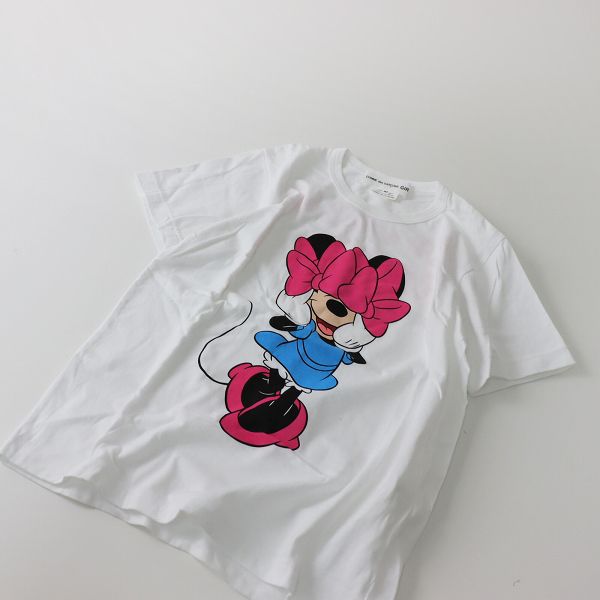 正規品 コムデギャルソンガール ミニーマウスTシャツ ミニーファン