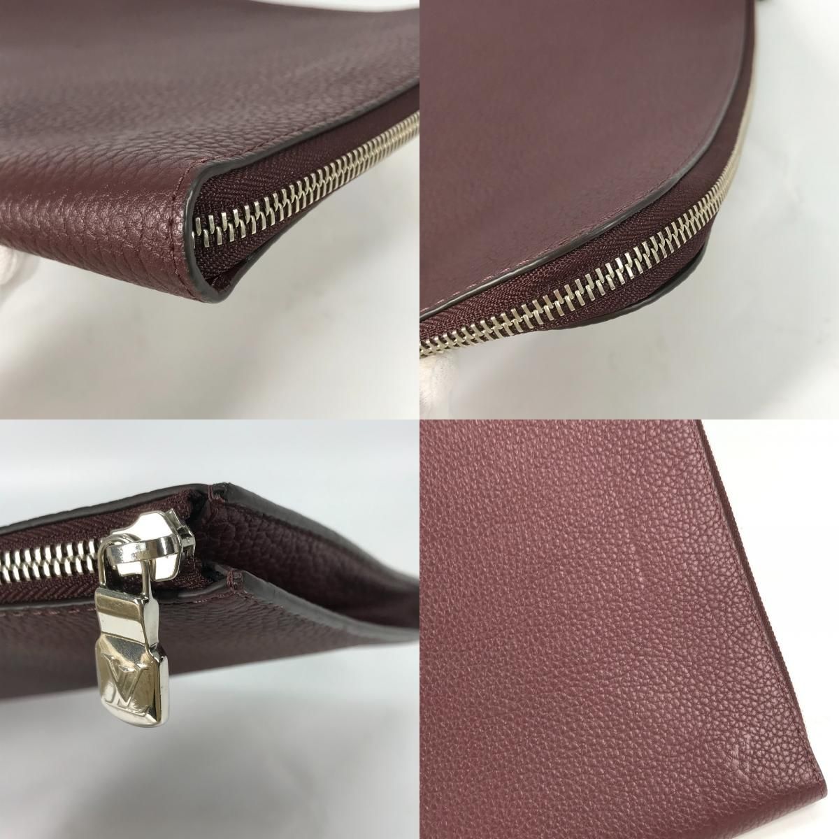 ルイヴィトン LOUIS VUITTON ポシェット・ジュールGM M53217 クラッチバッグ トリヨンレザー ブラウン LOUIS VUITTON ルイヴィトン クラッチバッグ ポシェット・ジュールGM