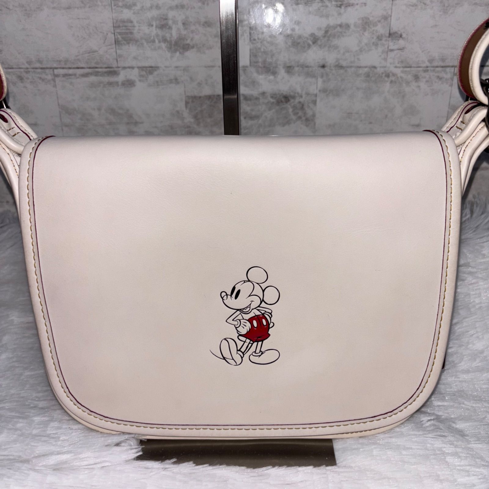 稀少 コーチ コーチ×ディズニー パトリシア ショルダーバッグ ミッキー