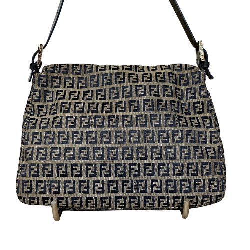 FENDI フェンディ　バッグ　マンマバケット　ズッキーノ　FF金具 中古良品 フェンディ ハンドバッグ ズッキーノ マンマバケット