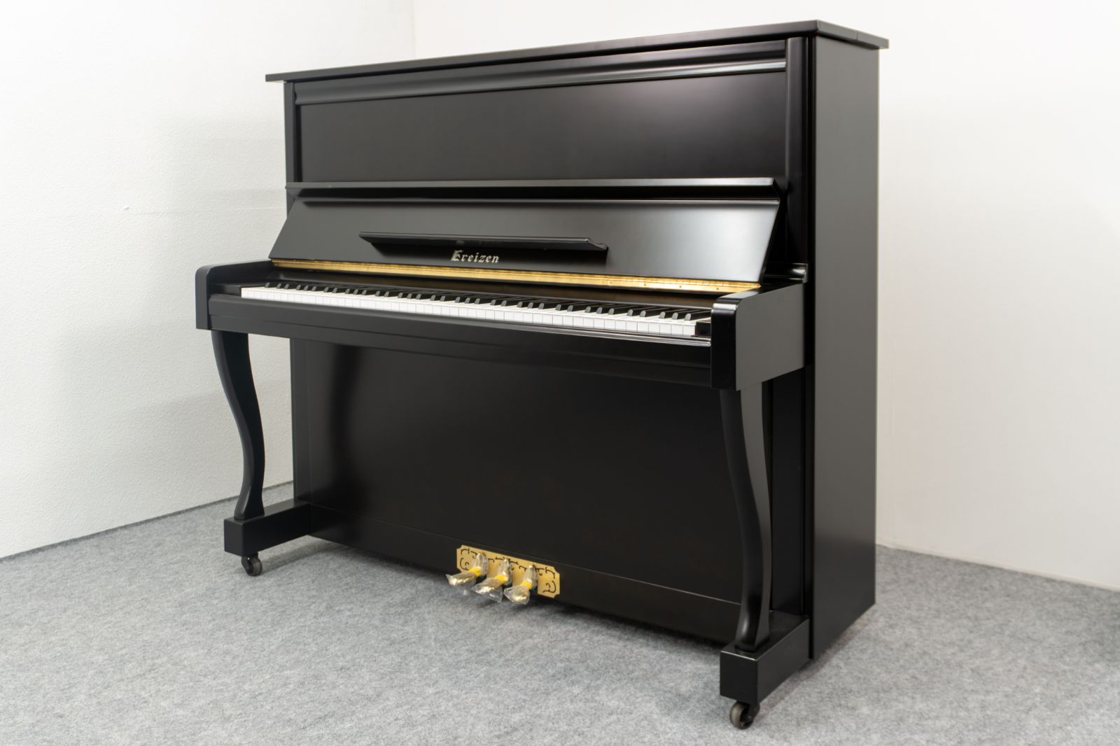 EREIZEN 128｜日本製｜高さ128cm｜ダークブラウン艶消し｜高低椅子付き