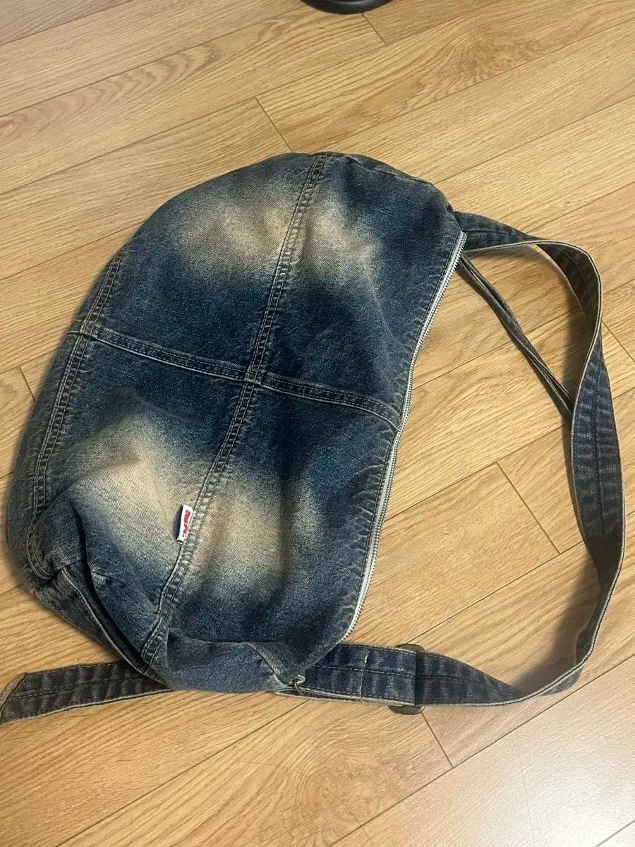 SCULPTOR(スカルプター) Washed Denim Duffle Bag Vintage