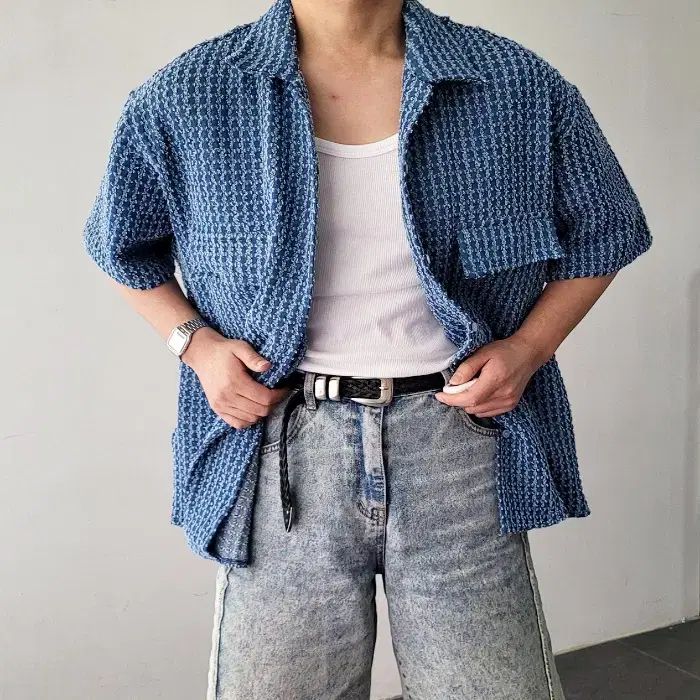 トップス GROUND Y 19SS Broad China Shirt WHT/L GROUND Y 19SS Broad China Shirt WHT/L GROUND Y 19SS Broad China