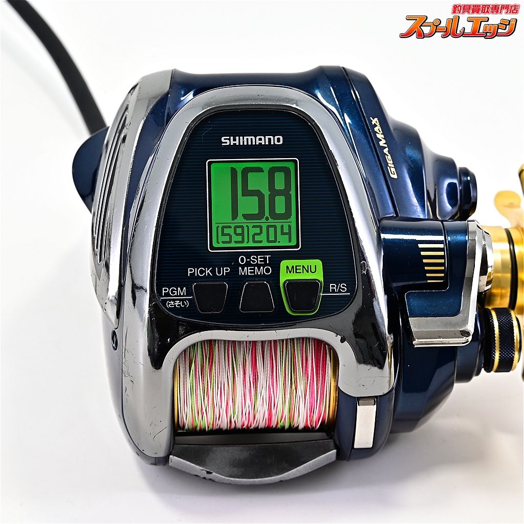 シマノ 18ビーストマスター 2000 使用距離97.4 km 使用219.5時間 SHIMANO m 42184