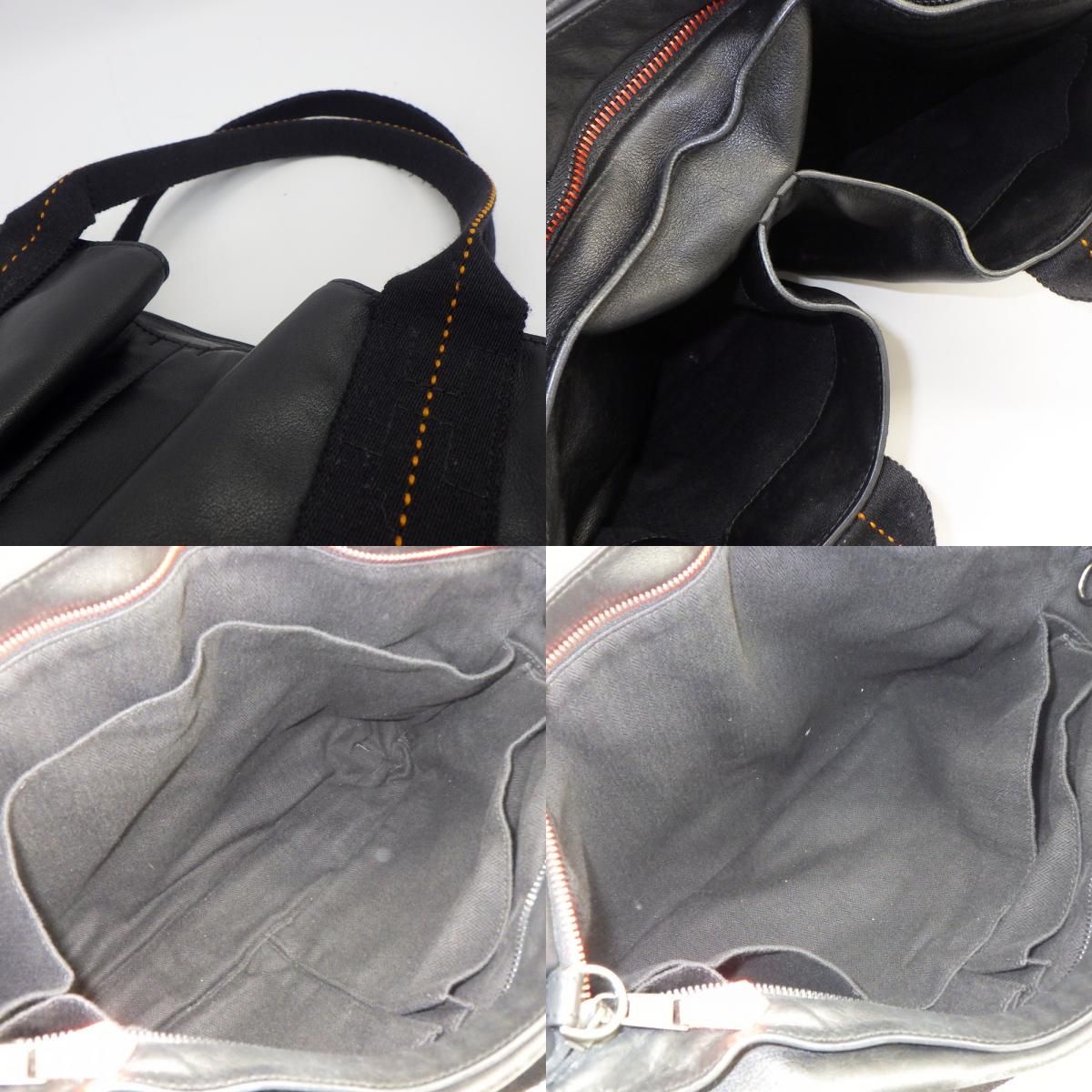 HERMES エルメス キャラバン ホリゾンタル MM □M刻印 レザー 