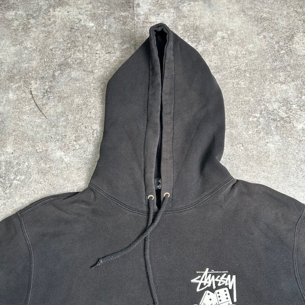 STUSSY ステューシー ステューシー プルオーバー パーカー ドミノ牌