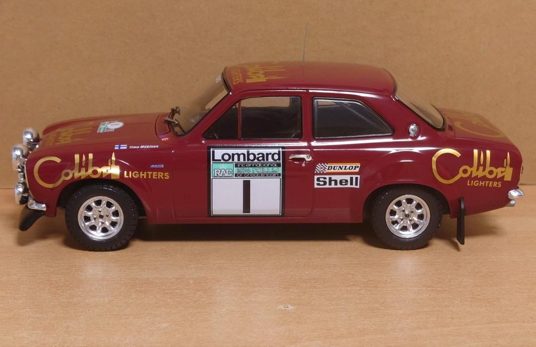 1/18フォード エスコートMK1 RS1600 1974 RACラリー優勝#1