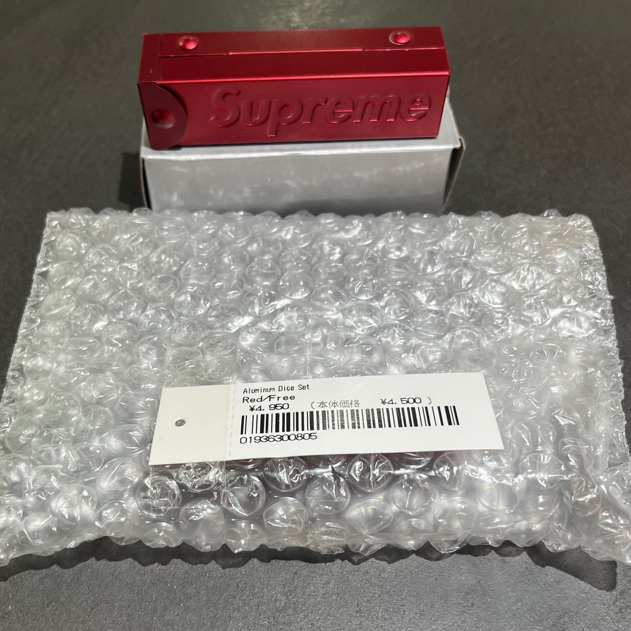 21ss Supreme Aluminum Dice Setサイコロ